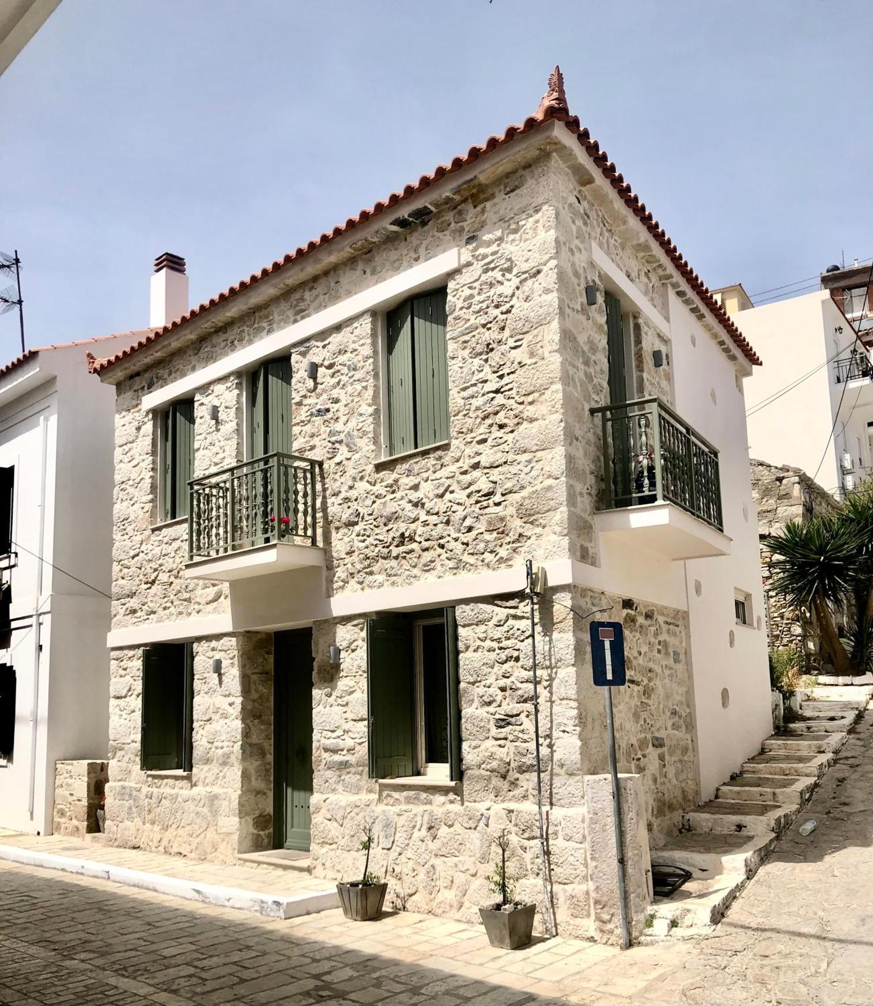 Stone Villa Питагорио Екстериор снимка